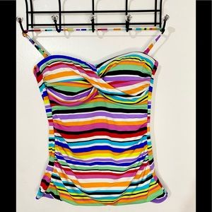 Women's Anne Cole Twist Front Bandeaukini Top